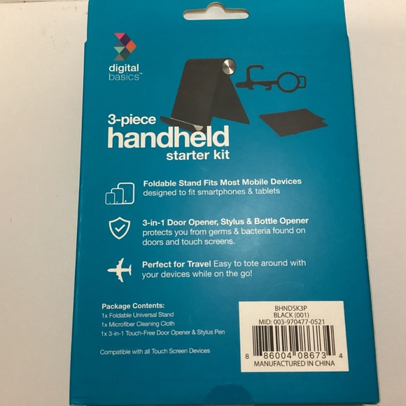 Digital Basics 3pc Set: Headphones, Earbuds, & 3pc Handheld Starter Kit - New - Picture 8 of 9